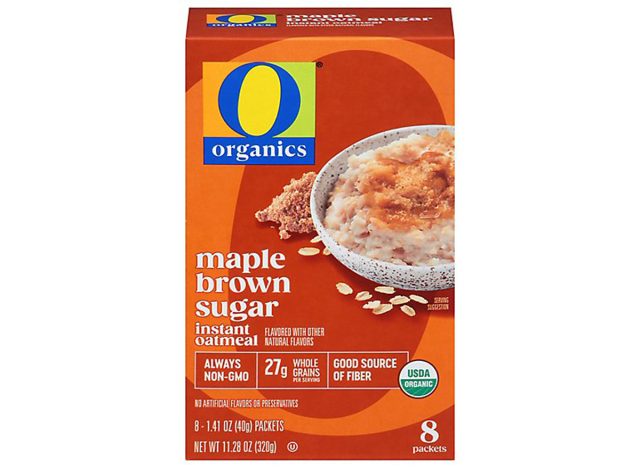 O Organics Instant Maple Brown Sugar Oatmeal