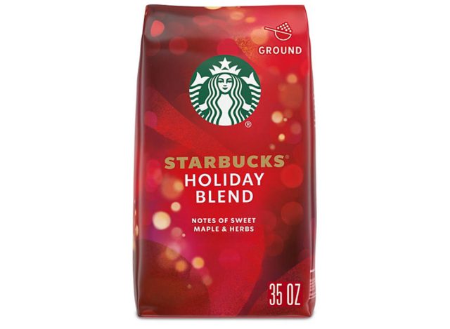 Starbucks Medium Roast Ground Coffee, Holiday Blend