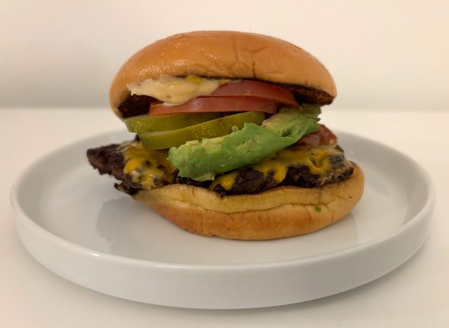 Shake Shack Avocado Bacon Burger 