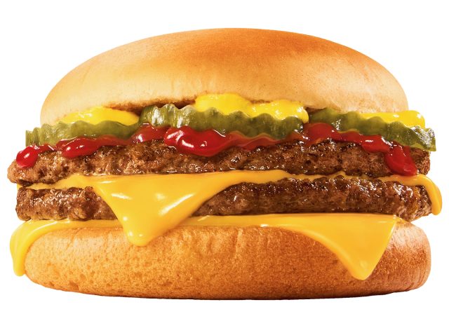 Sonic Quarter Pound Double Cheeseburger