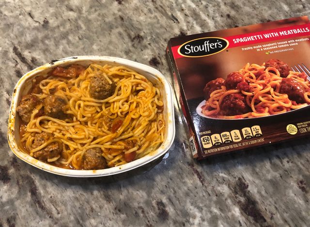 Stouffer's Spaghetti and Meatballs 