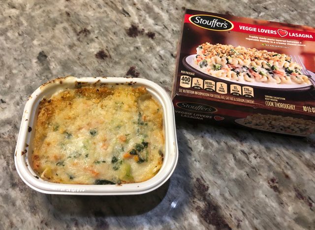 Stouffer's Veggie Lovers Lasagna 