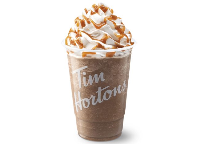 Tim Hortons Caramel Iced Capp