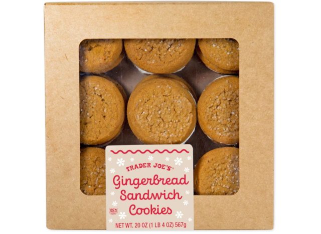 trader joe's gingerbread sandwich cookies