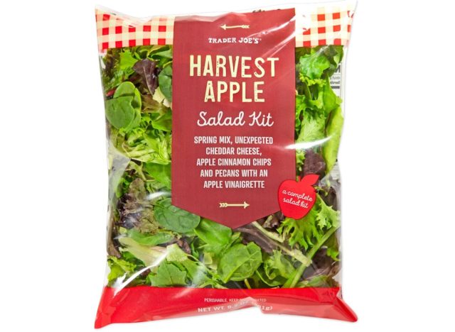 trader joe's harvest apple salad kit