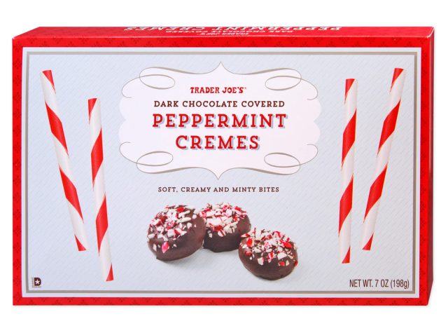 Trader Joe's Dark Chocolate Covered Peppermint Cremes