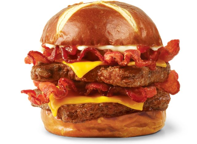 Wendy's Pretzel Baconator