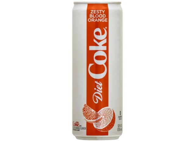 zesty blood orange diet coke