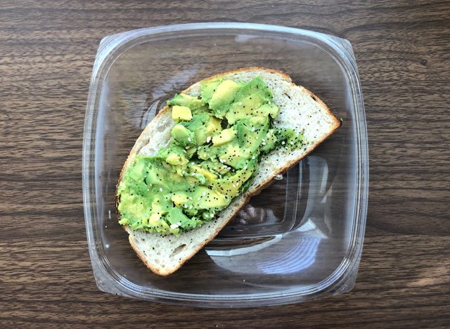 Panera Classic Avo Toast 