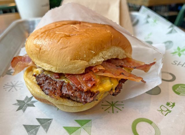 Shake Shack Bacon Cheeseburger