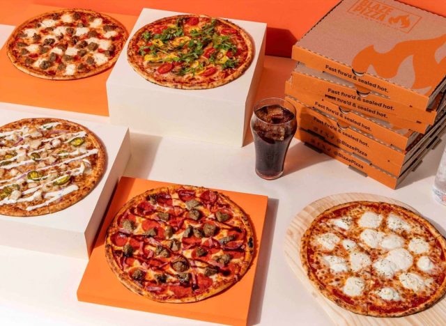 Blaze Pizza new menu