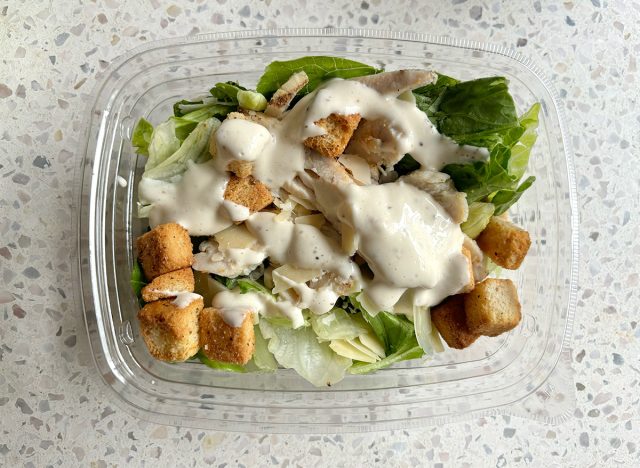 Panera Caesar Salad with Chicken