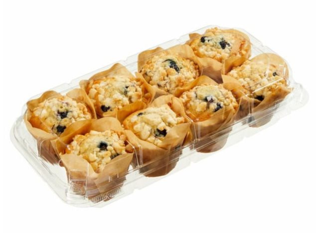 Costco Blueberries & Cream Muffin