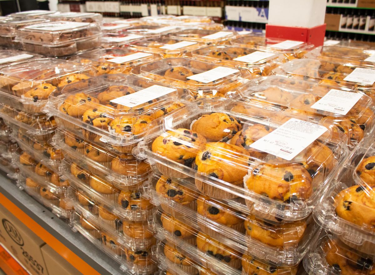 Costco muffin display