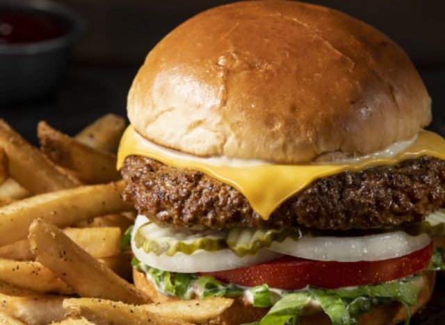 The Half-Pound Cheeseburger at LongHorn Steakhouse