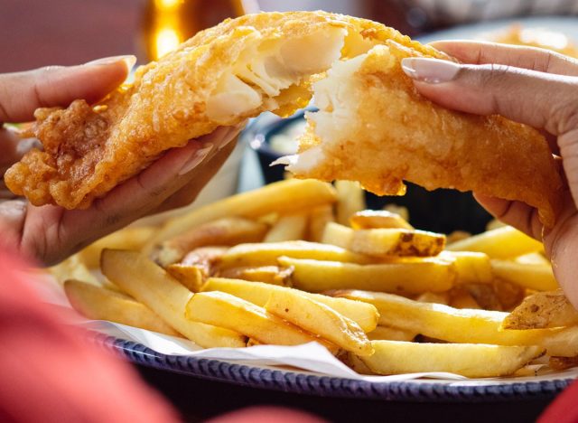 Fried fish from Red Lobster