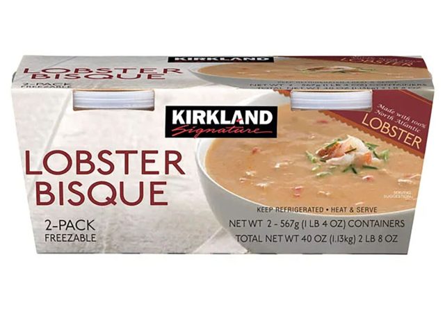 Kirkland Signature Lobster Bisque from Costco