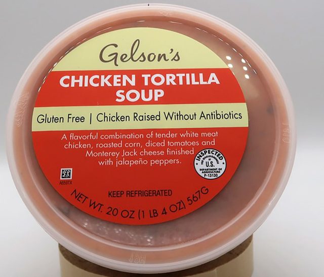 Self Serve Chicken Tortilla Soup at Gelson's