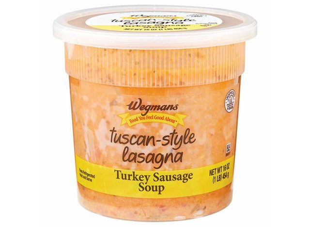 Wegmans Tuscan-Style Lasagna Turkey Sausage Soup