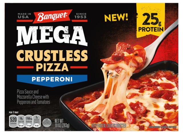 Banquet Mega Pepperoni Crustless Pizza