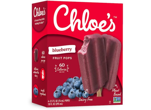 Chloe's Blueberry Pops