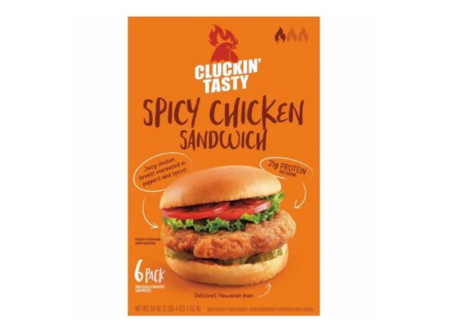 Cluckin' Tasty Spicy Chicken Sandwich