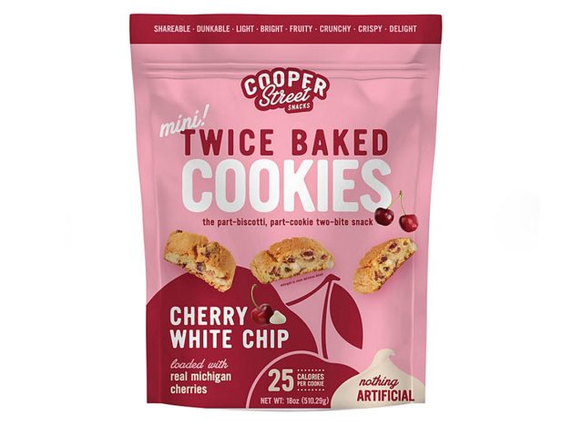 Cooper Street Snacks Cherry White Chip Twice Baked Cookies