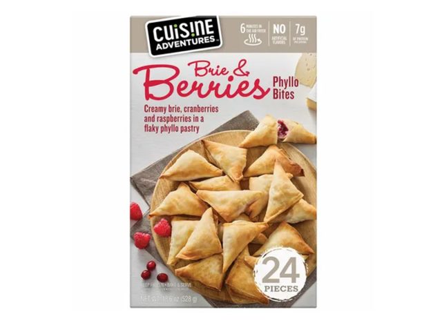 Cuisine Adventures Brie & Berries Phyllo Bites