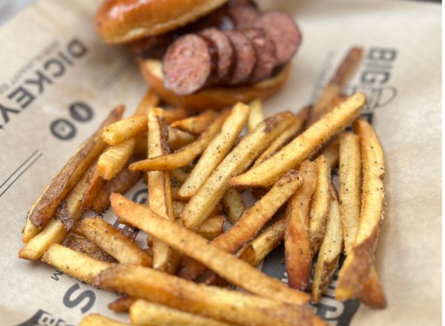 dickey's bbq pit fries