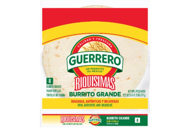 Guerrero Riquismas Burrito Grande Tortillas