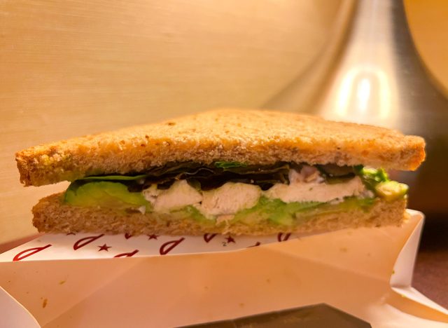 Pret a Manger Chicken Salad & Avo Sandwich 