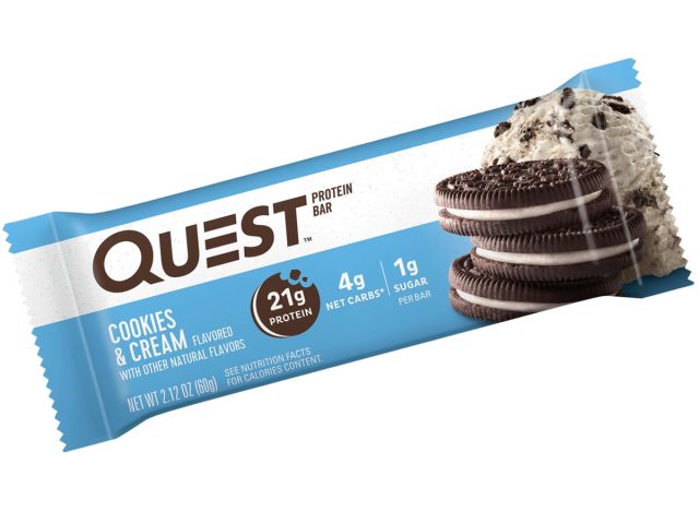 Quest Cookies and Cream Protein Bar