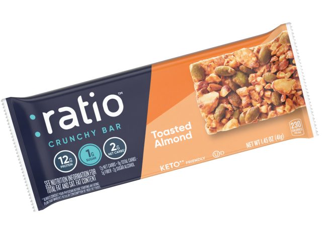 :ratio Toasted Almond Crunchy Bar