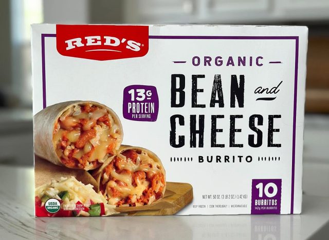 Red's Organic Bean and Cheese Burrito