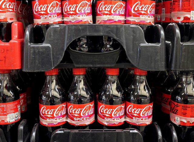 Coke debuts first new flavor in years. Regular and Coke Zero, raspberry and spiced flavors. Now on store shelves.