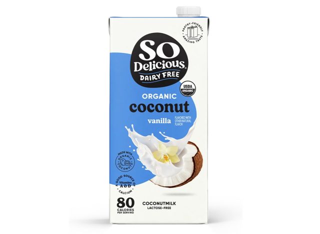 So Delicious Organic Coconut Vanilla Milk 