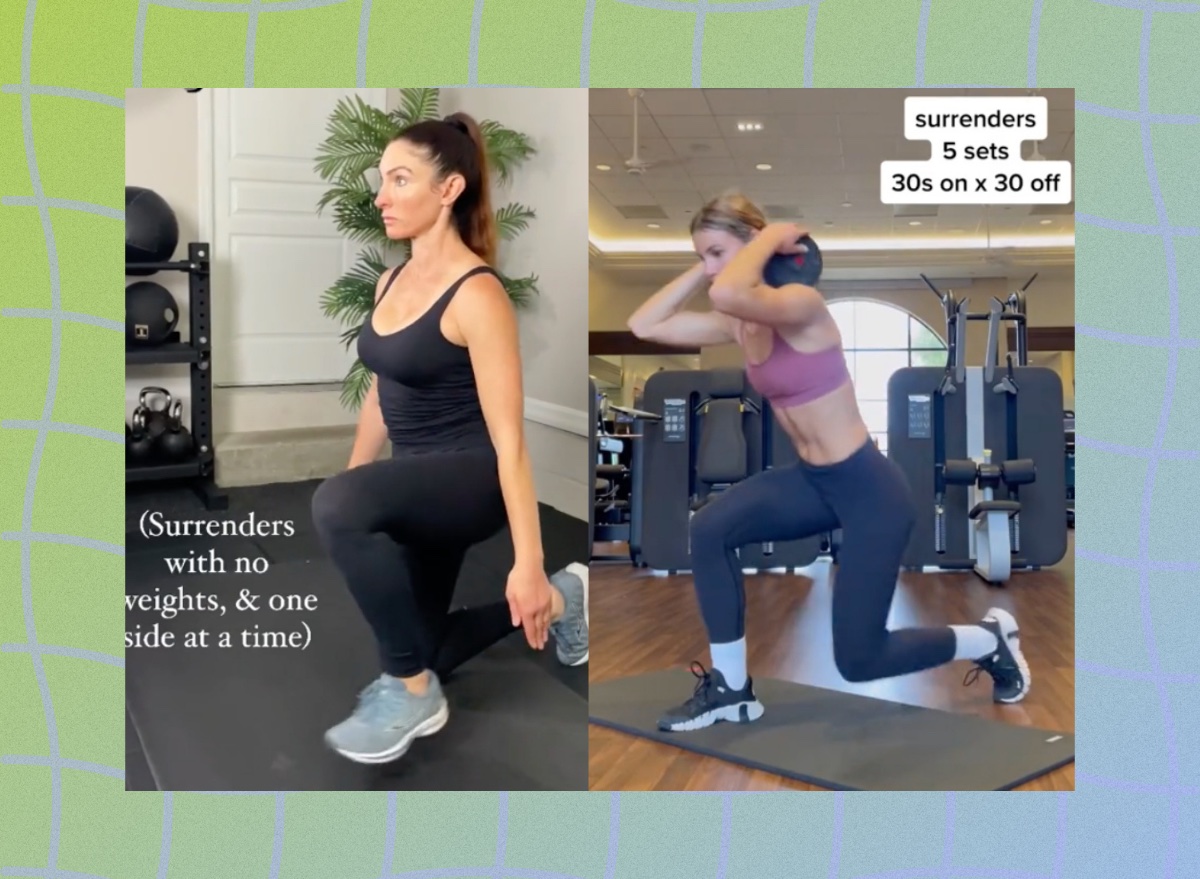 People Swear By ‘Surrender Squats’ for Muscular Legs