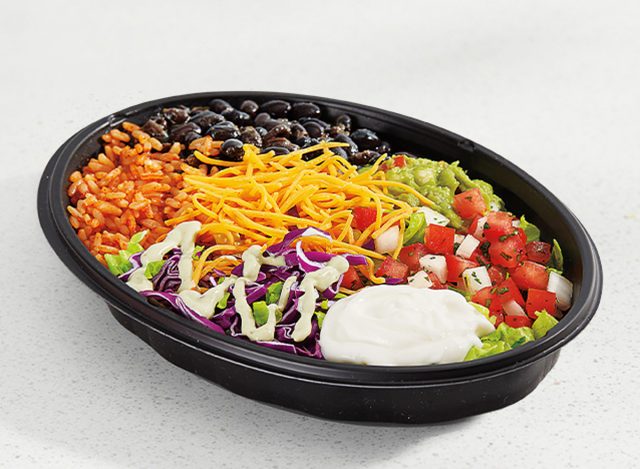 Taco Bell's Veggie Bowl