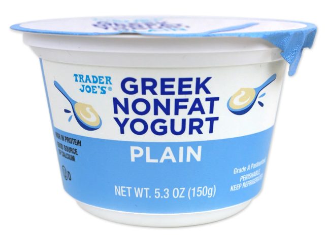 Trader Joe's Nonfat Plain Greek Yogurt 