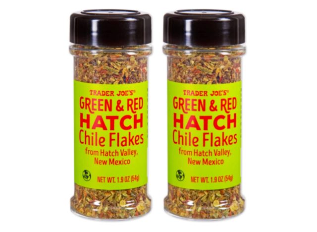 trader joe's green & red hatch chile flakes