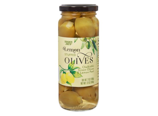 trader joe's lemon stuffed olives