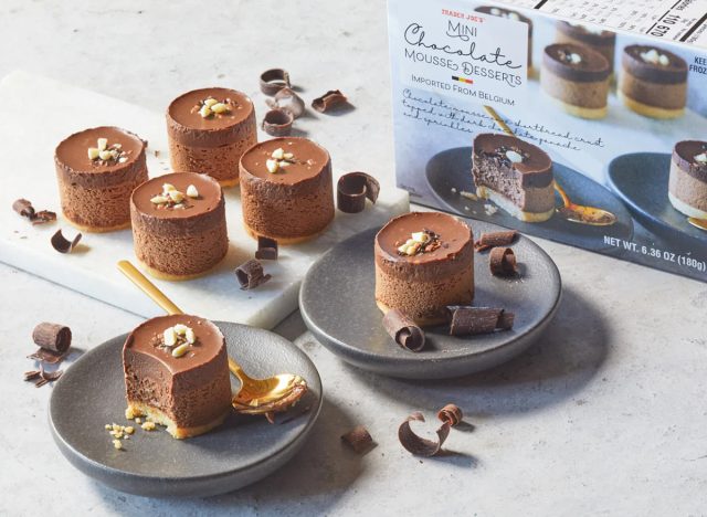 Trader Joe's Mini Chocolate Mousse Desserts 