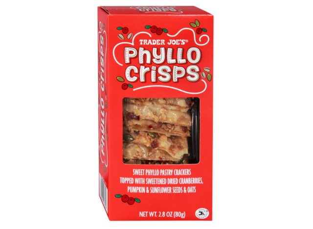 trader joe's phyllo crisps