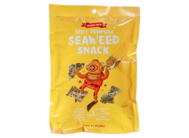 Trader Joe's Spicy Tempura Seaweed Snack 