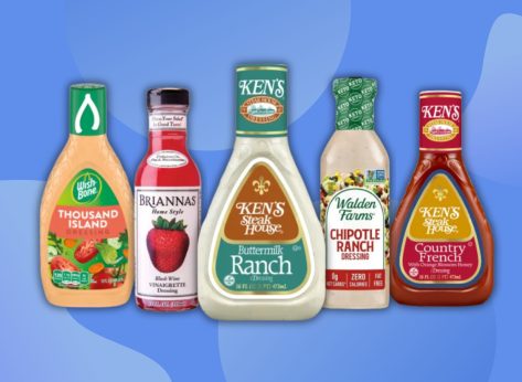 10 Unhealthy Bottled Salad Dressings