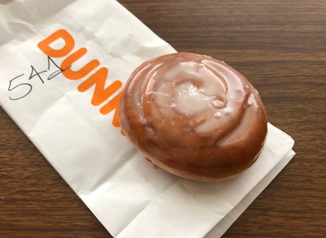 Dunkin Cinnamon Bun