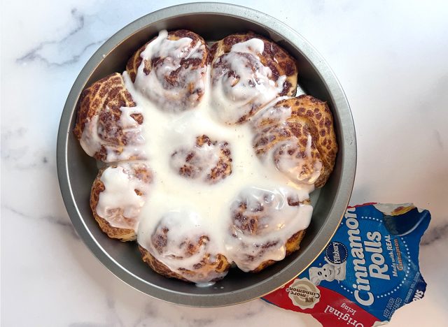 Pillsbury Cinnamon Rolls Made with Real Cinnamon, Drizzled with Original Icing