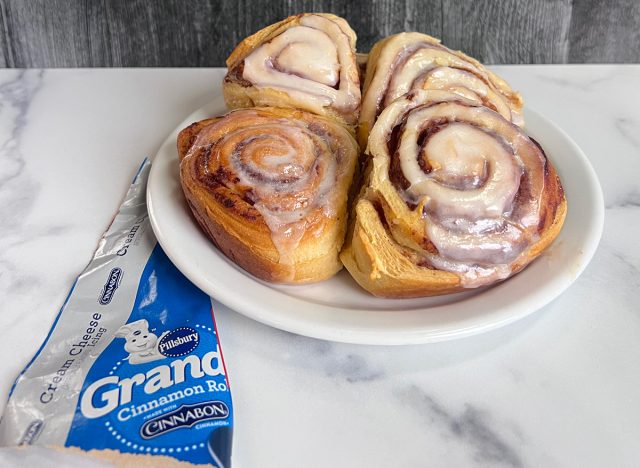 Pillsbury Grands Cinnamon Rolls made with Cinnabon Cinnamon and Cream Cheese Icing