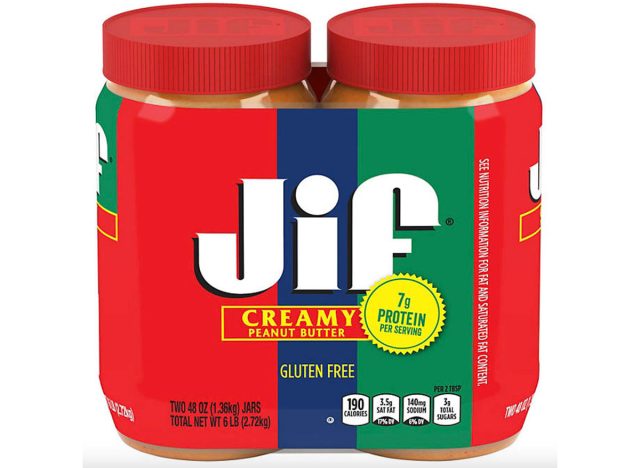 Jif Creamy Peanut Butter, 2-pack from Sam's Club