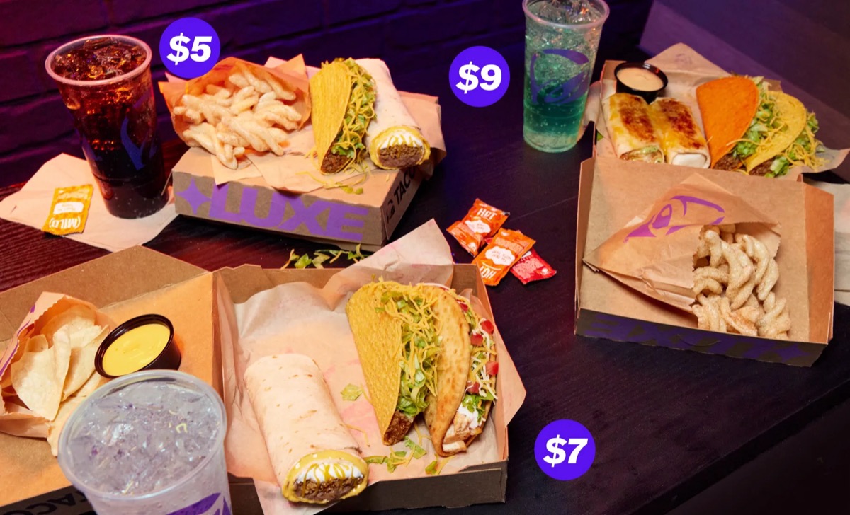 Taco Bell’s Luxe Cravings Boxes